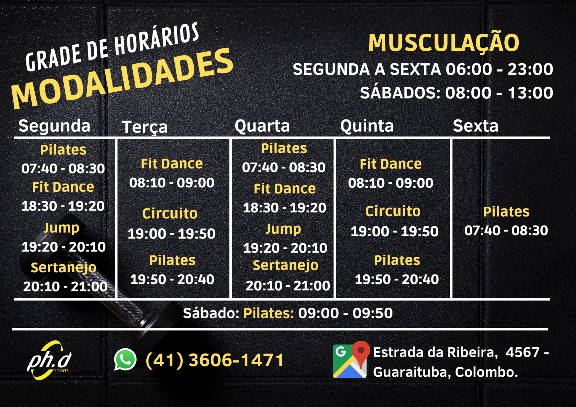 Unidade Colombo Estrada da Ribeira